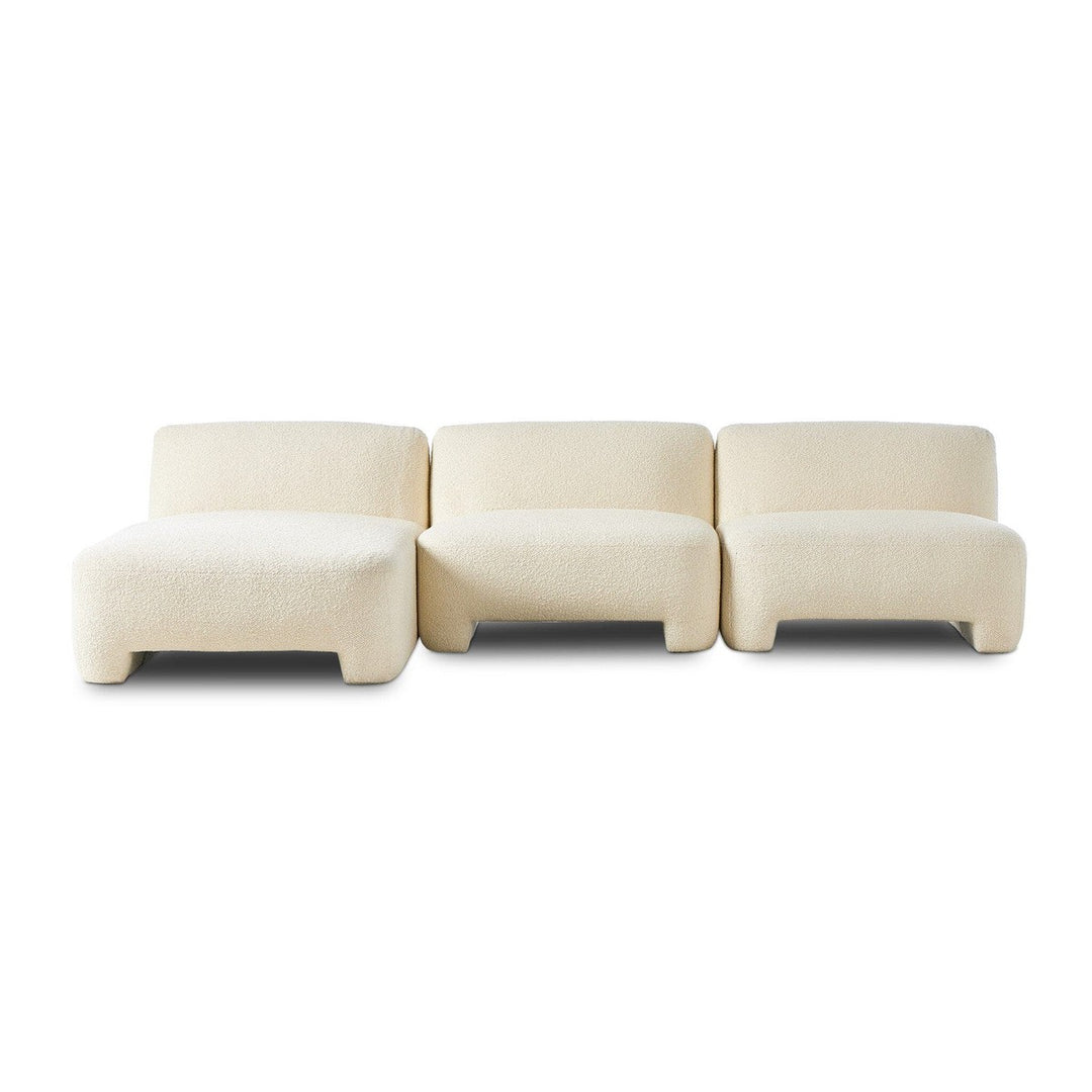 Nolan 3Pc Sectional - Durham Cream