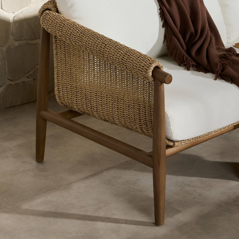 Cambrie Outdoor Sofa-76" - Arashi Salt