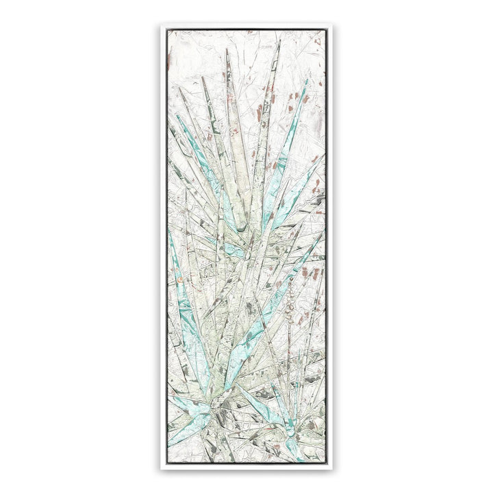 Aloe 1 By Douglas Galloway - 18.5"X48" - White Maple