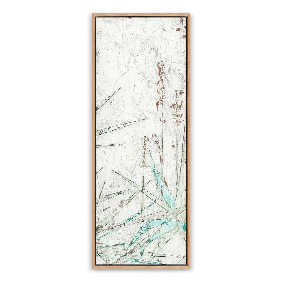 Aloe 2 By Douglas Galloway - 15.5"X40" - White Oak