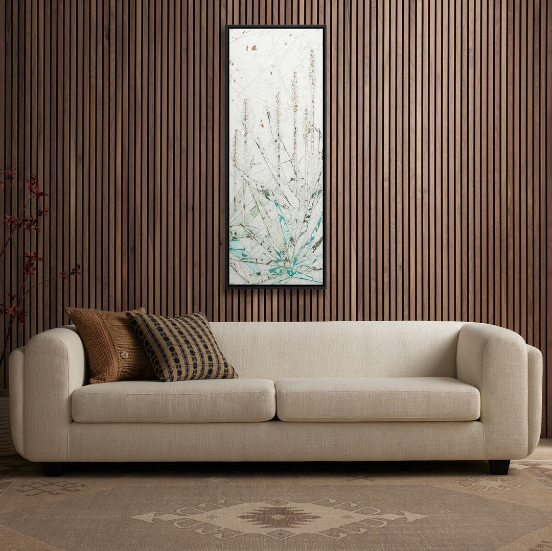 Aloe 3 By Douglas Galloway - 18.5"X40" - Black Maple