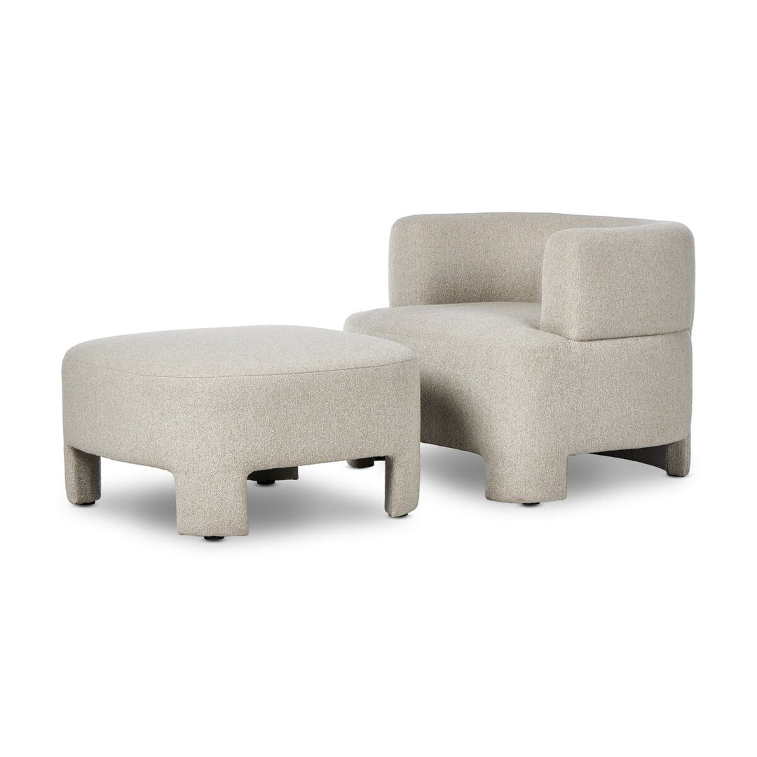 Rivera Chair W/ Ottoman