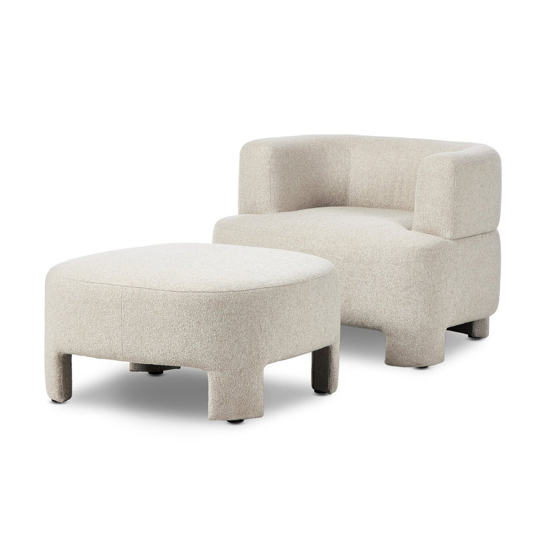 Rivera Chair W/ Ottoman