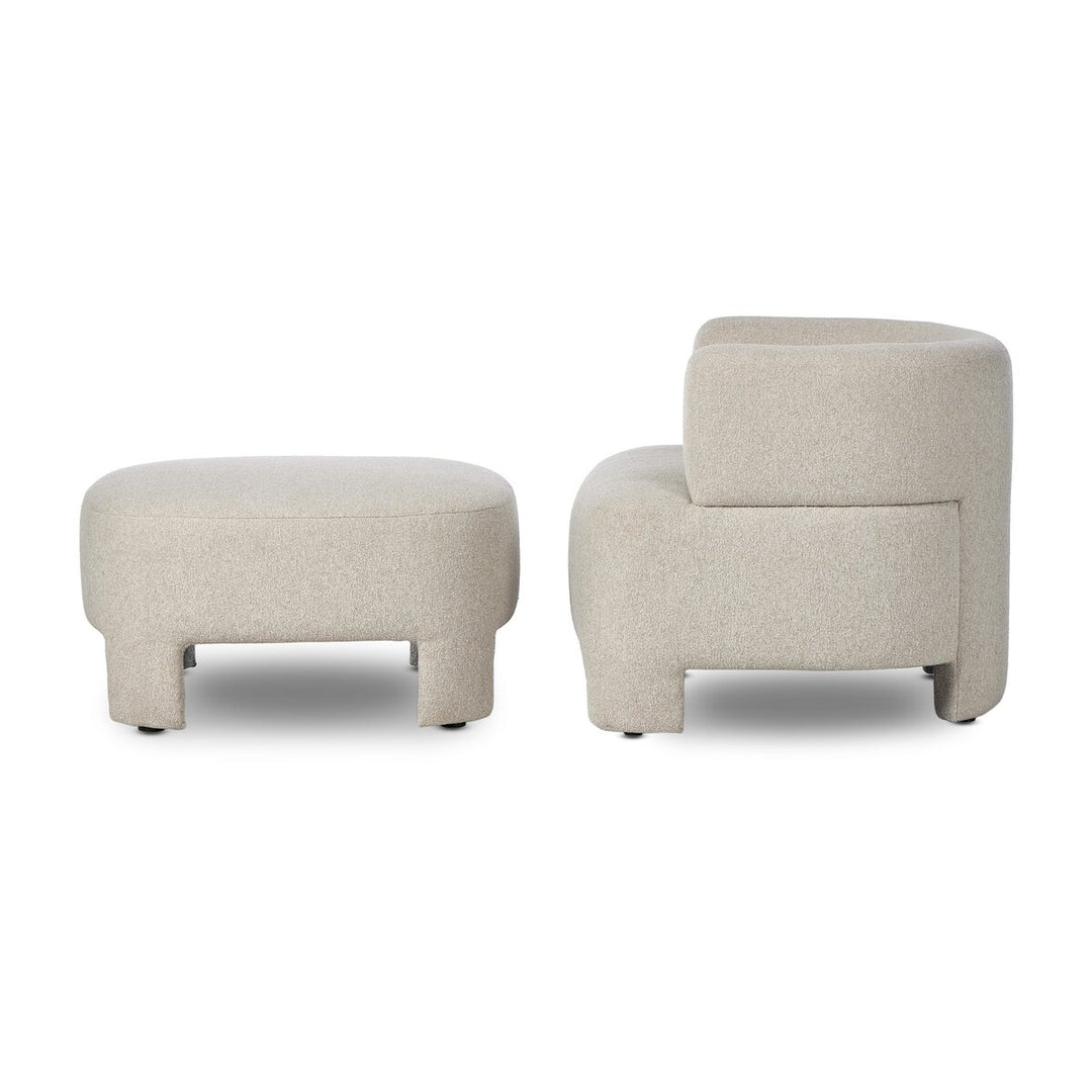 Rivera Chair W/ Ottoman