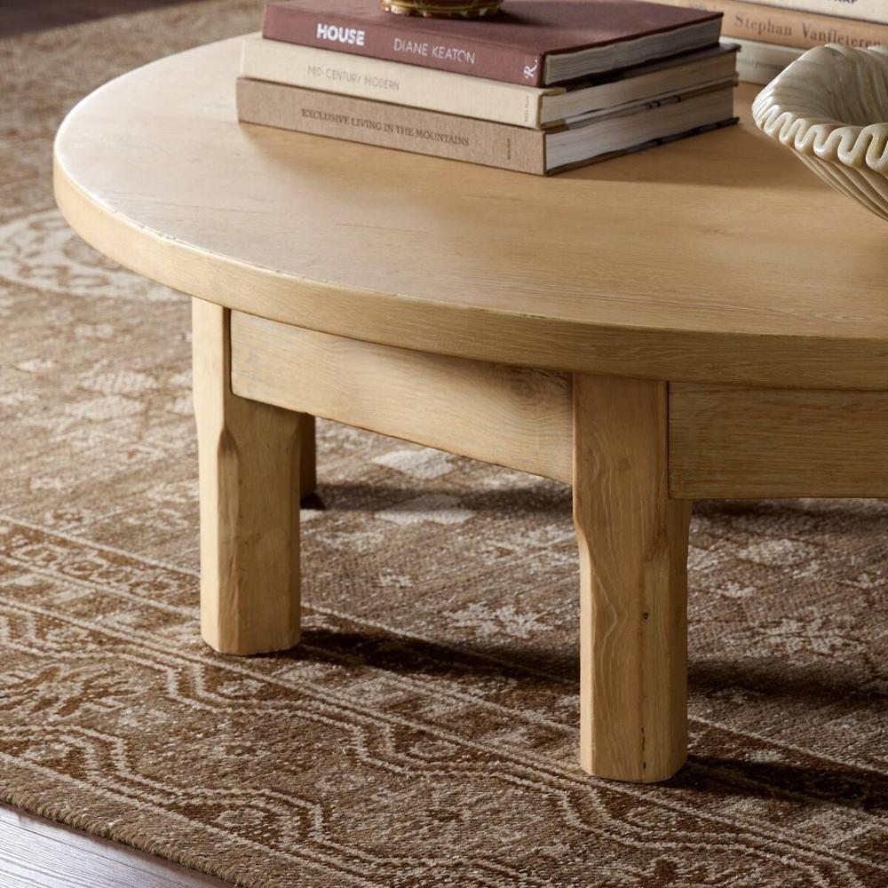 Coffee Tables Derek Coffee Table: Bleached Oak - Bleached Oak Veneer