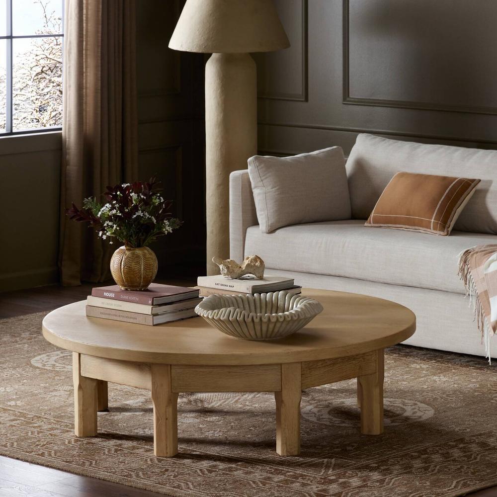 Coffee Tables Derek Coffee Table: Bleached Oak - Bleached Oak Veneer