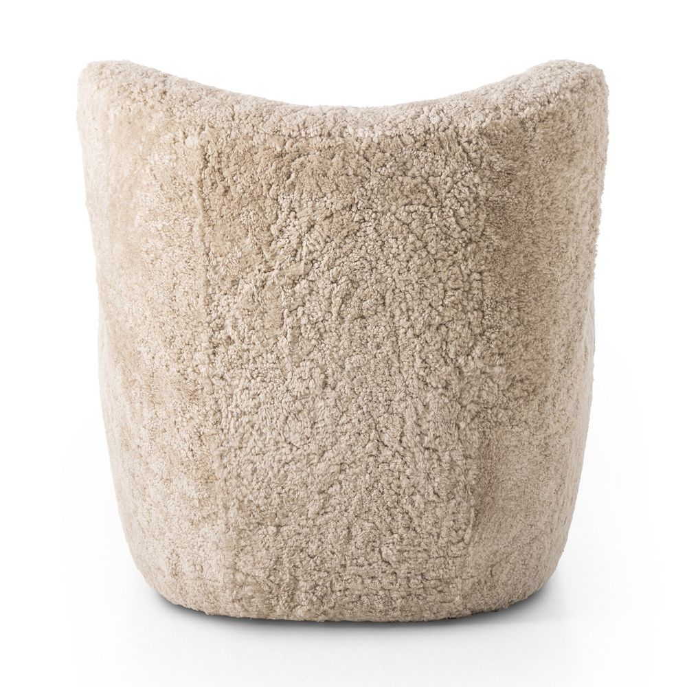 Amelie Chair - Beige Shearling