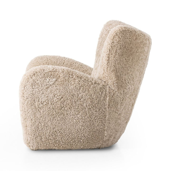 Lounge Chairs Amelie Chair - Beige Shearling