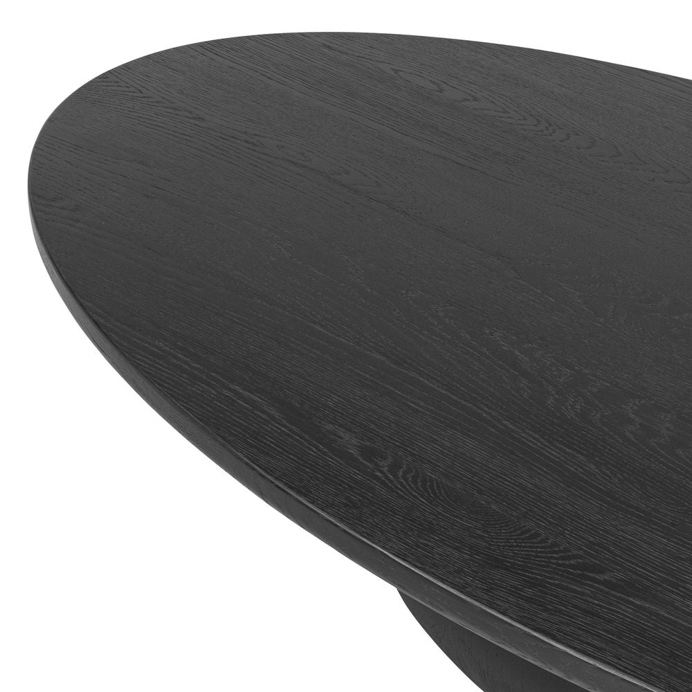 Eamon Coffee Table - Worn Black Veneer