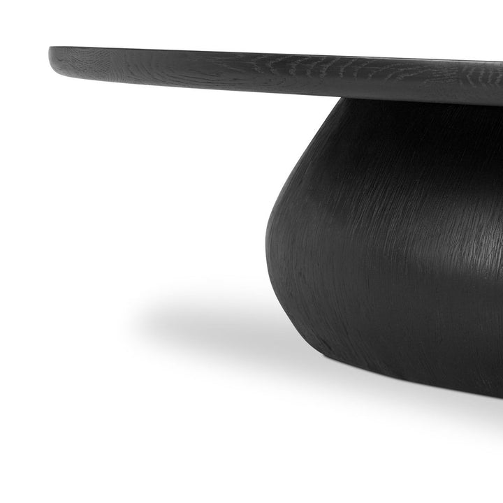 Eamon Coffee Table - Worn Black Veneer