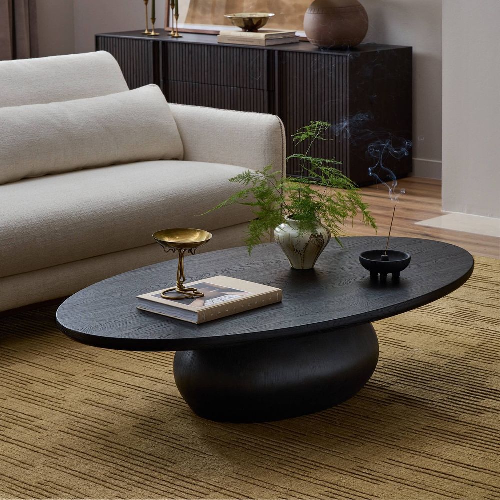 Coffee Tables Eamon Coffee Table - Worn Black Veneer