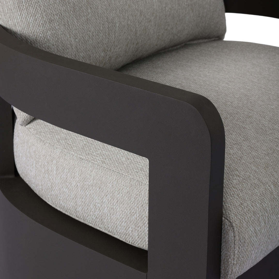 Jackson Outdoor Metal Swivel Chair
