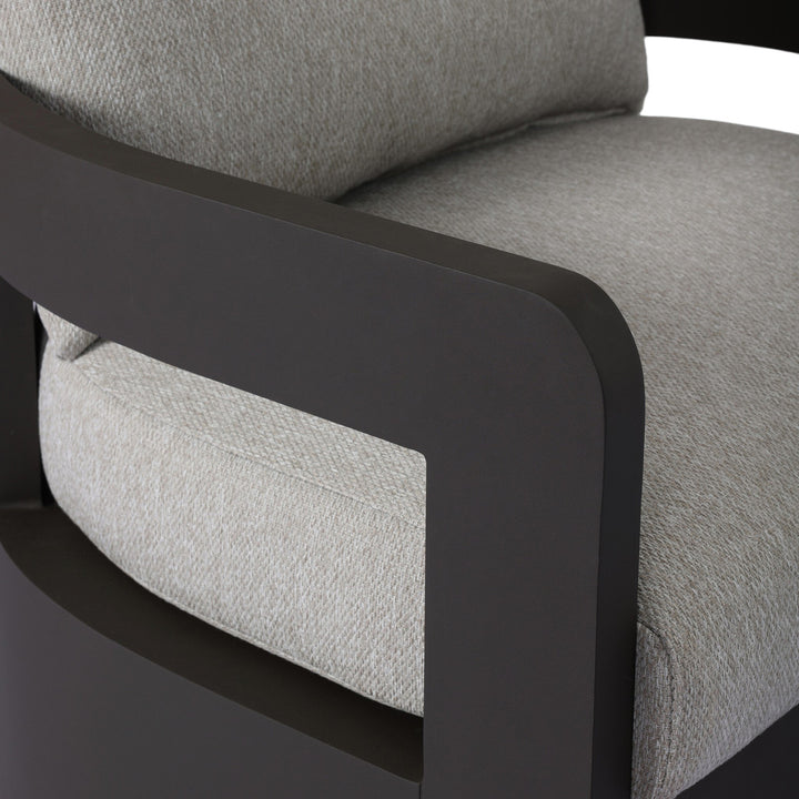 Jackson Outdoor Metal Swivel Chair
