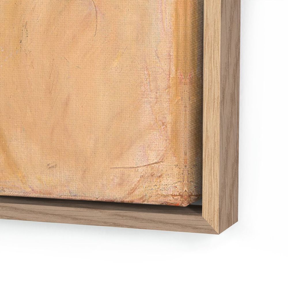 Wall Art Always Open By Jill Elliott - 48"X48" - White Oak - Framed Canvas