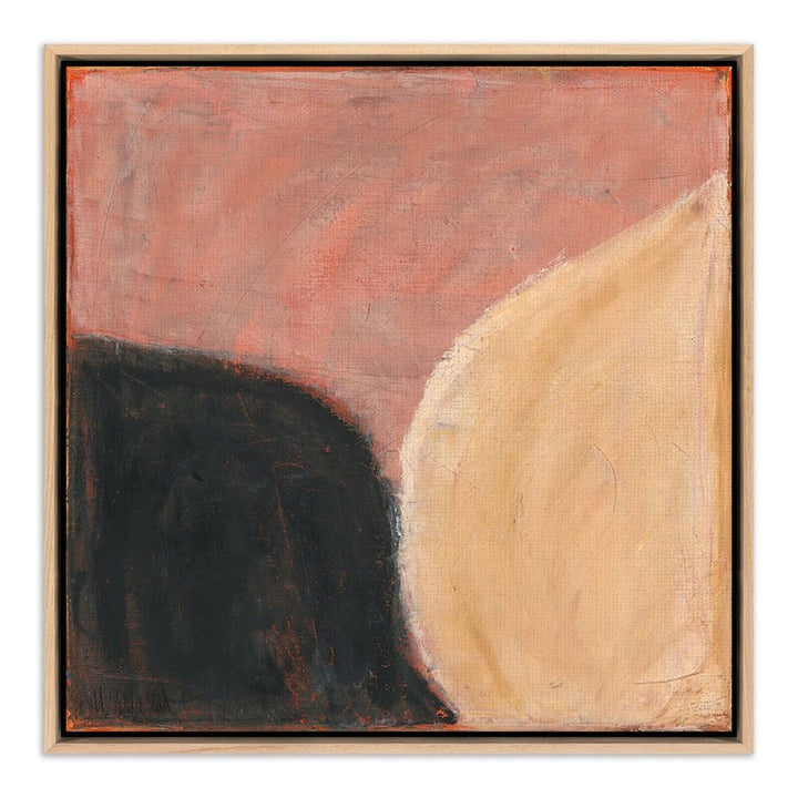 Wall Art Always Open By Jill Elliott - 48"X48" - White Oak - Framed Canvas
