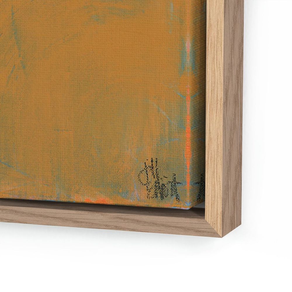 Wall Art Sometimes Still By Jill Elliott - 24"X24" - White Oak