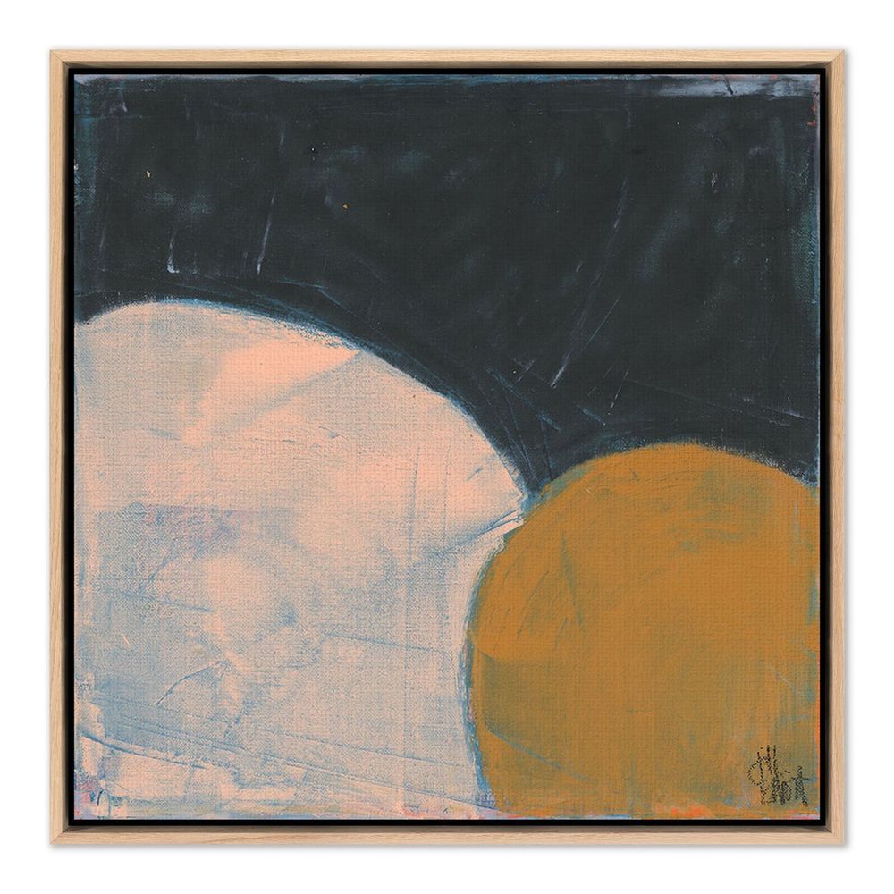 Wall Art Sometimes Still By Jill Elliott - 24"X24" - White Oak