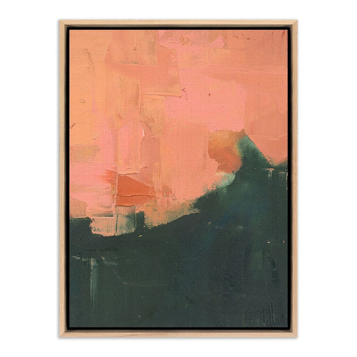 Wall Art An Invitation By Jill Elliot - 30"X40" - White Oak - Framed Canvas