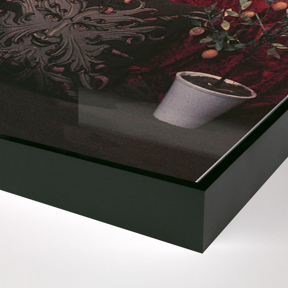 Wall Art Capote At Home By Slim Aarons - 24"X24" - Black Maple