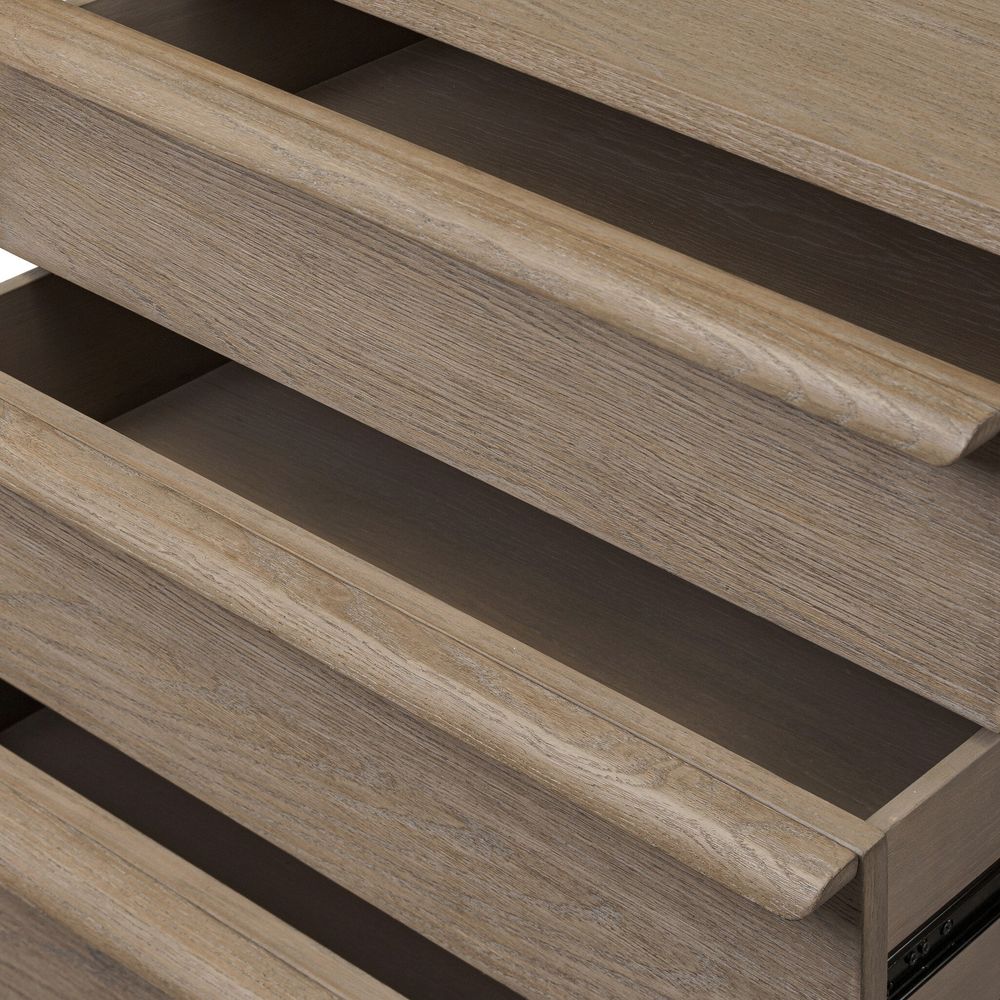 Primrose Nightstand - Natural Flat Oak Veneer