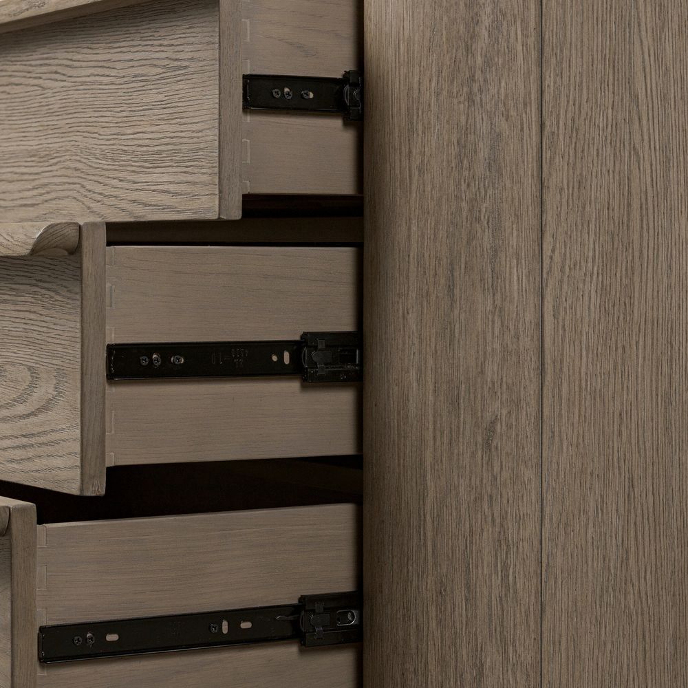 Primrose Nightstand - Natural Flat Oak Veneer