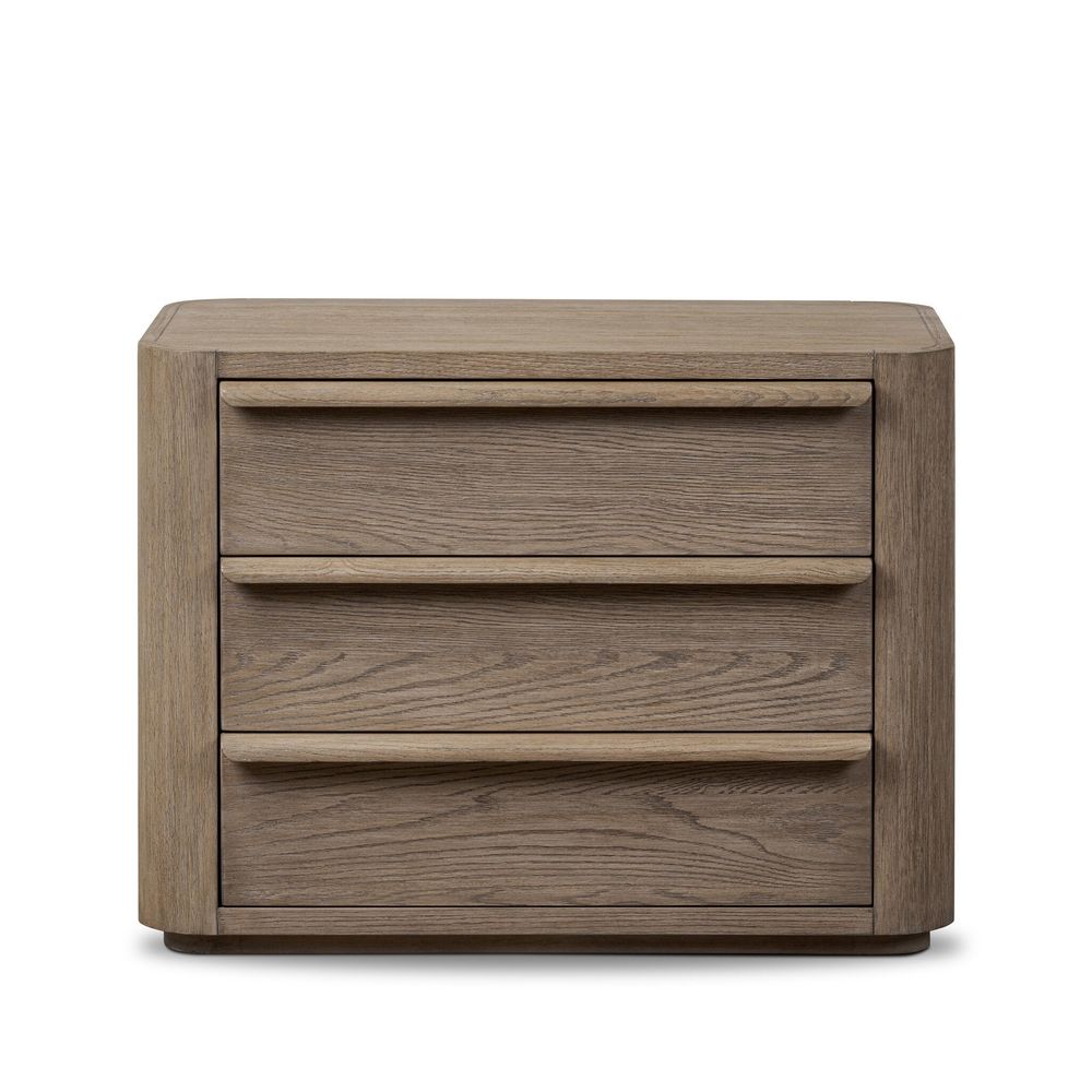 Nightstands Primrose Nightstand - Natural Flat Oak Veneer