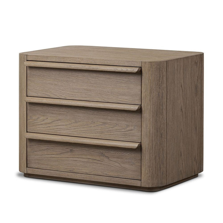Nightstands Primrose Nightstand - Natural Flat Oak Veneer