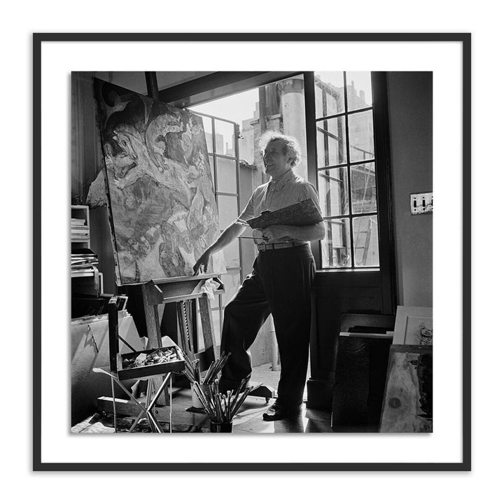 Wall Art Marc Chagall By Getty Images - 40"X40" - Black Maple