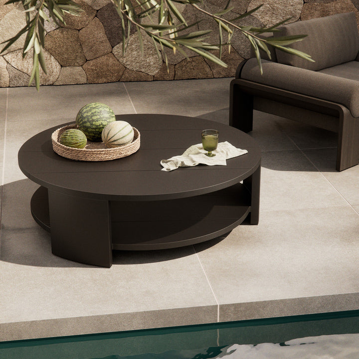 Roca Outdoor Metal Coffee Table