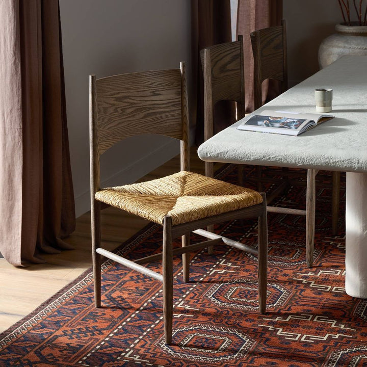 Dining Chairs Jovan Dining Chair - Stained Saddle Brown