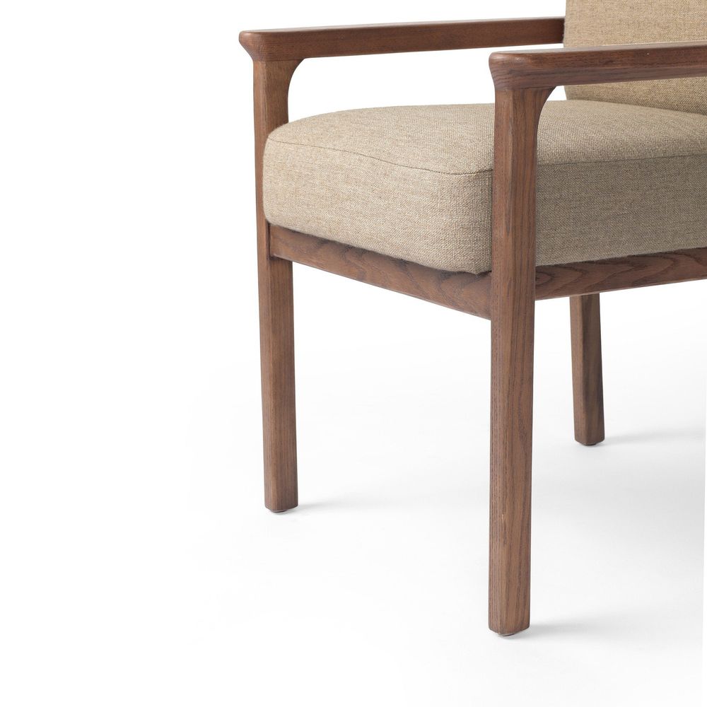 Chappel Dining Armchair - Alcala Taupe