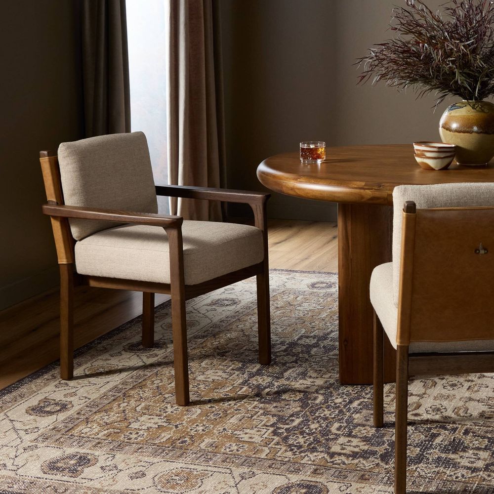 Dining Chairs Chappel Dining Armchair - Alcala Taupe