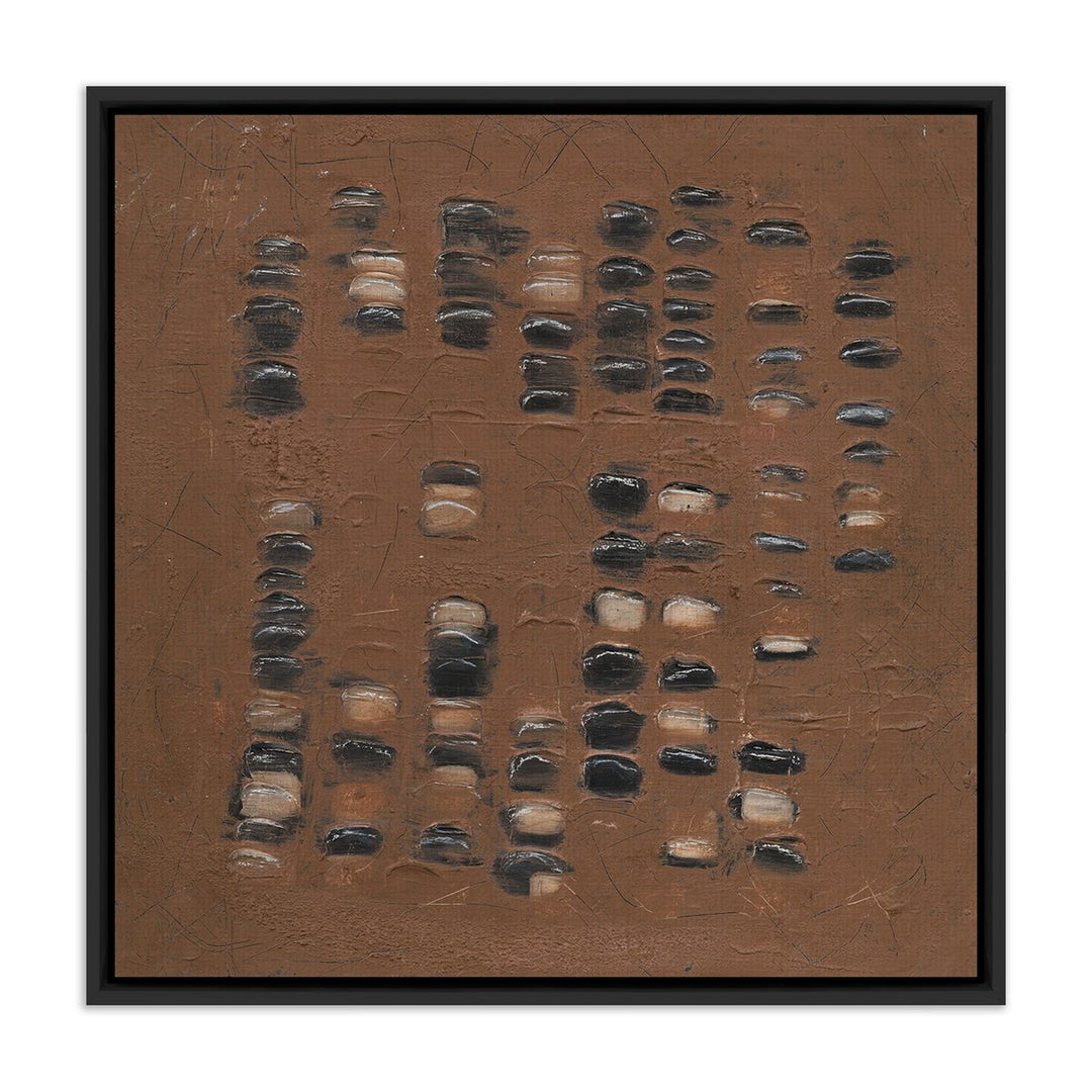 Adobe By Jamie Beckwith - 40"X40" - Black Maple