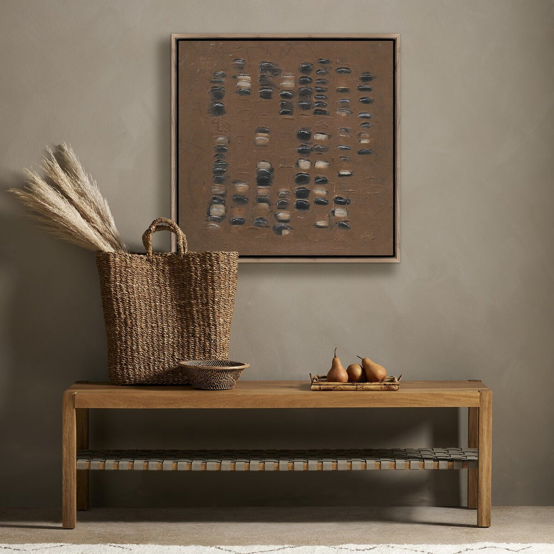 Adobe By Jamie Beckwith - 32"X32" - Rustic Walnut