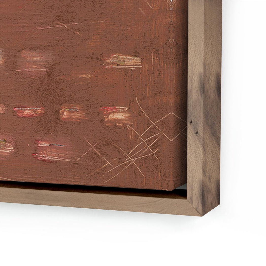 Cinnamon Kiss By Jamie Beckwith - 60"X60" - Rustic Walnut