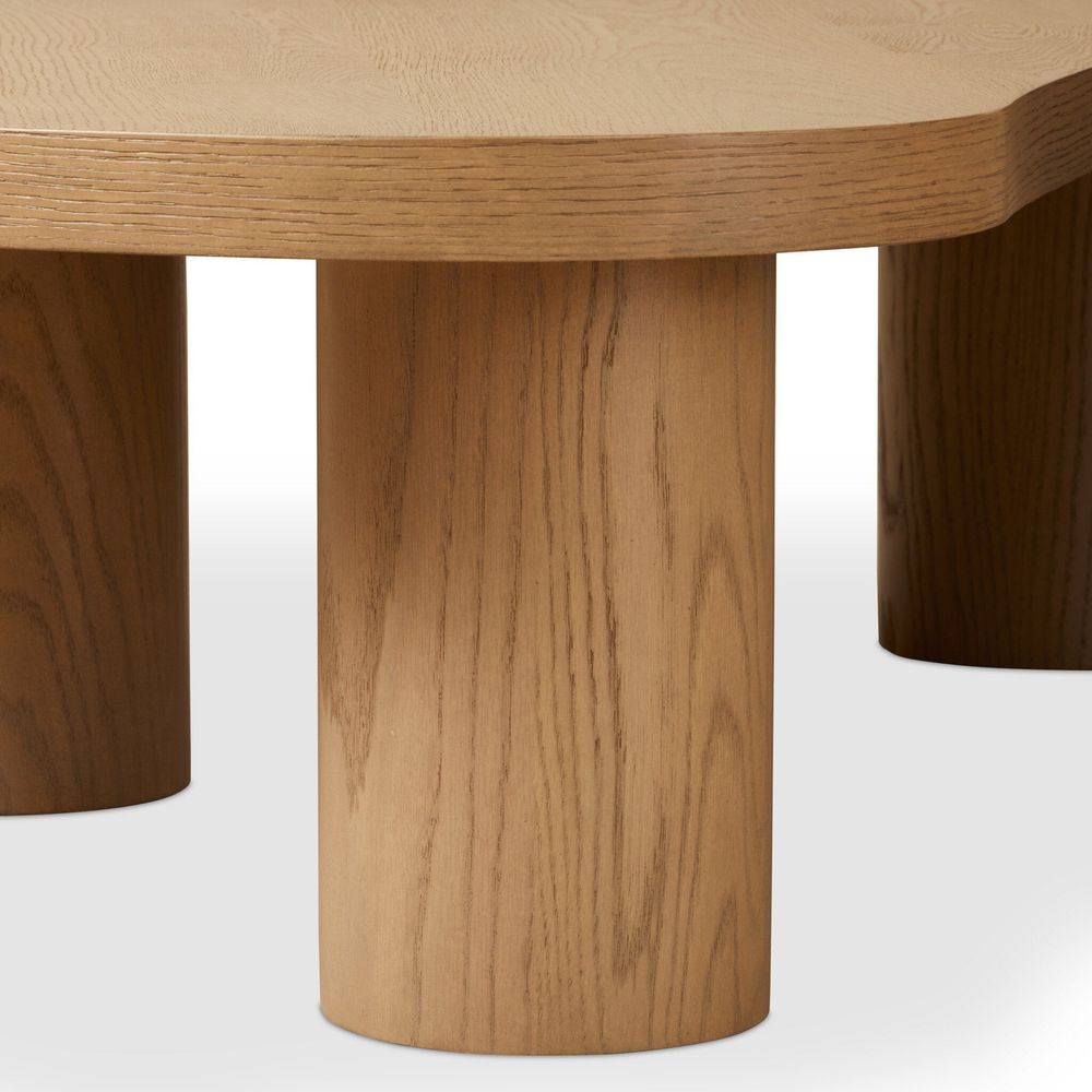 Joji Nesting Coffee Tables - Natural Oak Veneer
