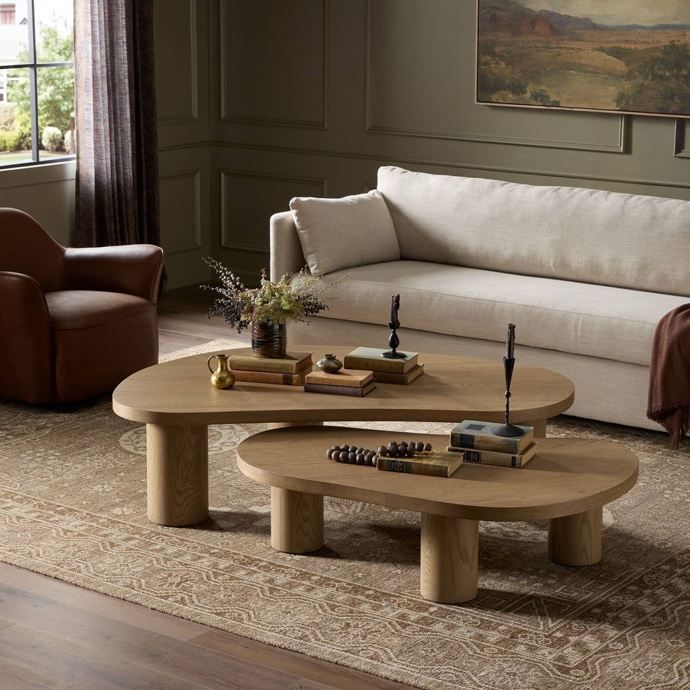 Coffee Tables Joji Nesting Coffee Tables - Natural Oak Veneer
