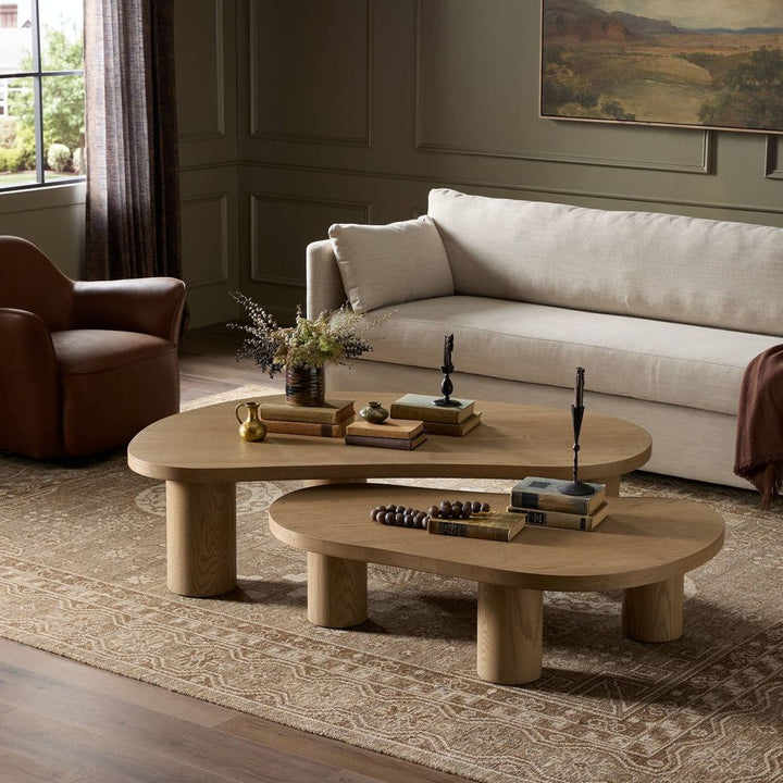 Coffee Tables Joji Nesting Coffee Tables - Natural Oak Veneer
