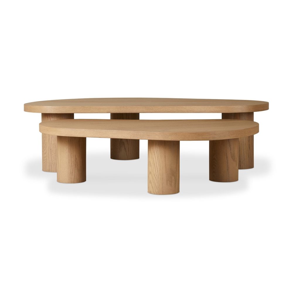 Coffee Tables Joji Nesting Coffee Tables - Natural Oak Veneer