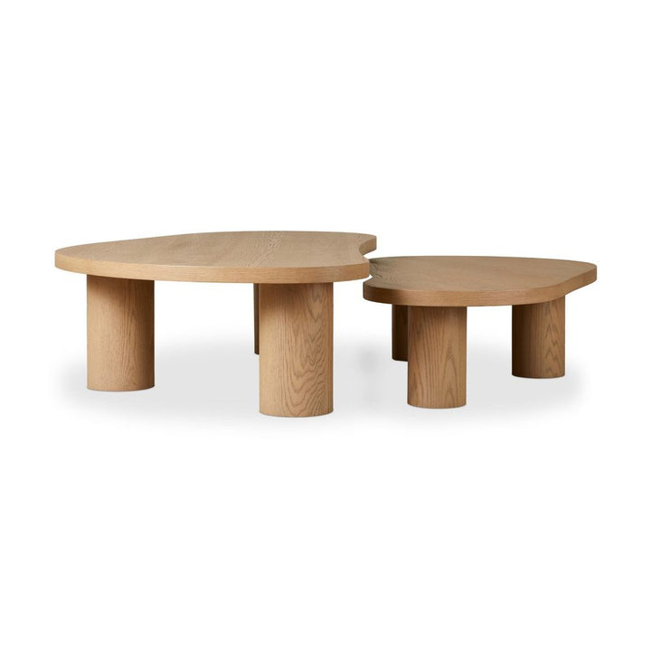 Coffee Tables Joji Nesting Coffee Tables - Natural Oak Veneer