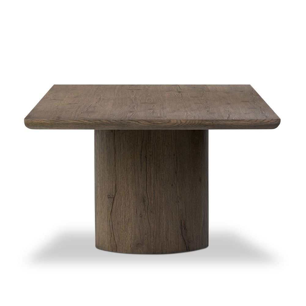 Dining Tables Bevie Dining Table-98" - Brown Oak Veneer