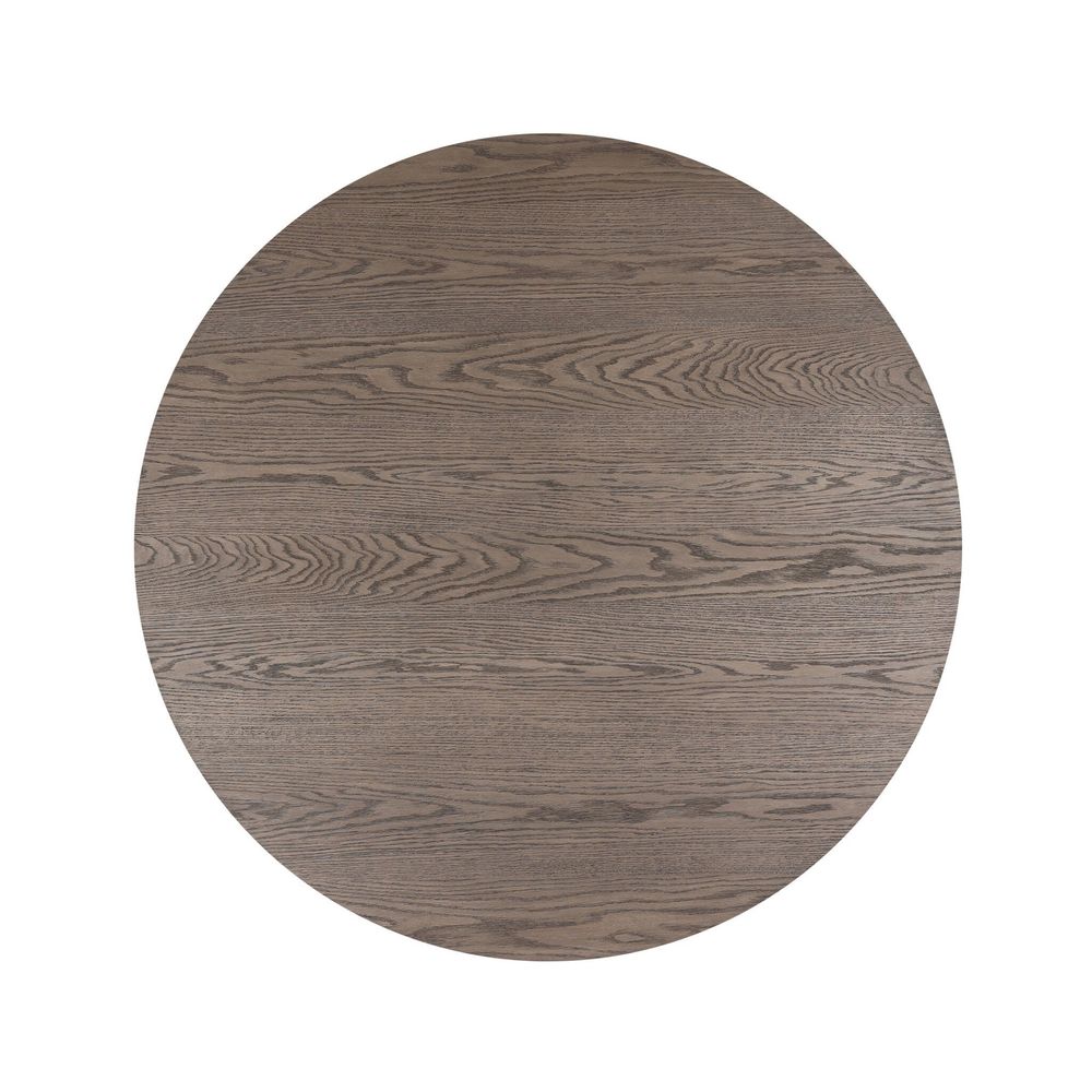 Ernest Round Dining Table - Shale Grey Oak Veneer