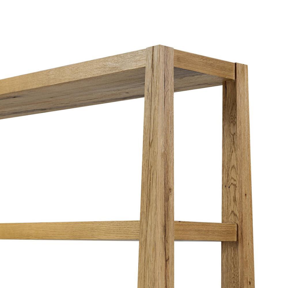 Boris Bookcase: Aged Natural Oak - Aged Natural Oak Veneer
