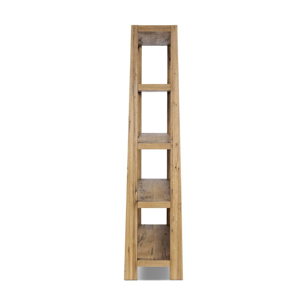 Bookcases & Etageres Boris Bookcase: Aged Natural Oak - Aged Natural Oak Veneer