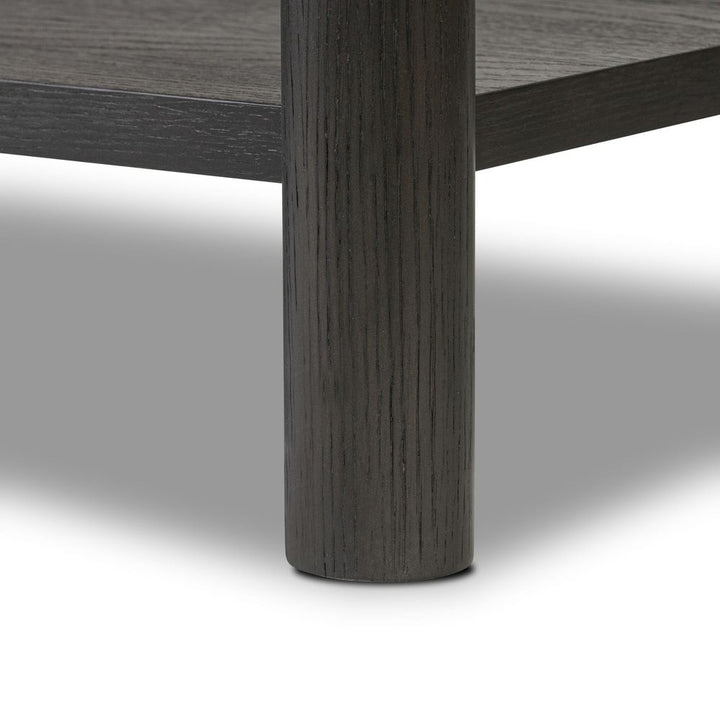 Roark Media Console - Ebony Oak Veneer