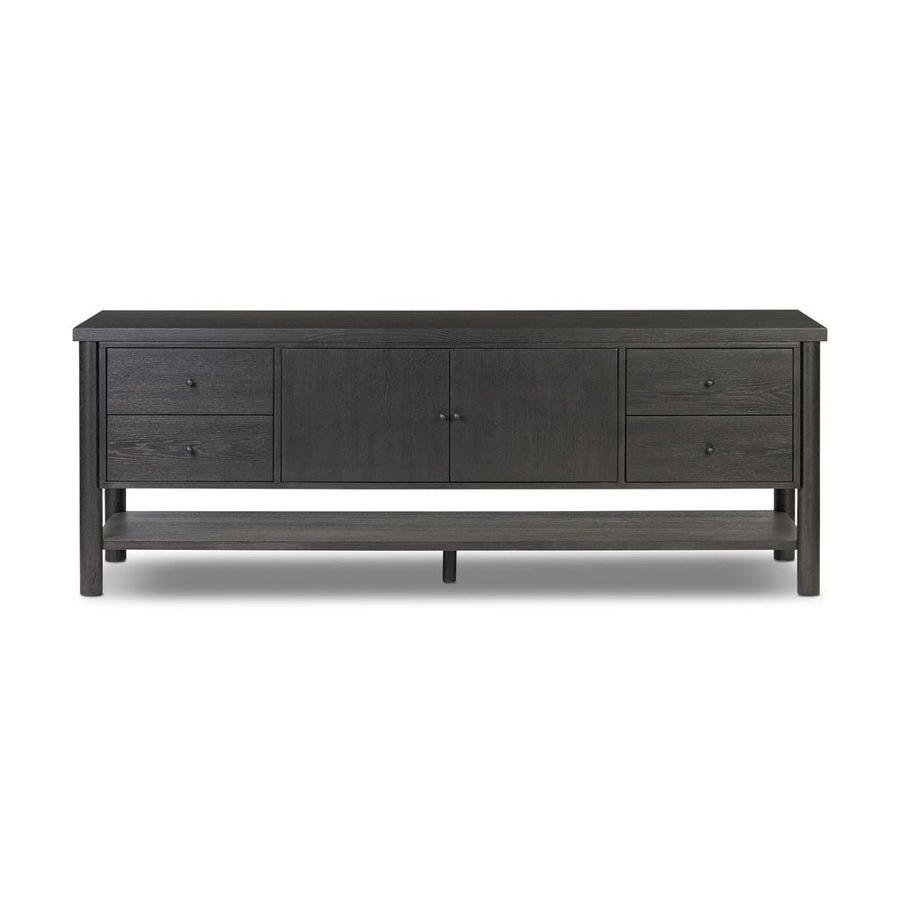 TV Stands & Media Consoles Roark Media Console - Ebony Oak Veneer