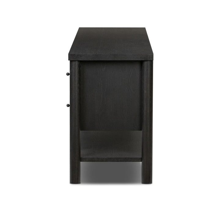 TV Stands & Media Consoles Roark Media Console - Ebony Oak Veneer
