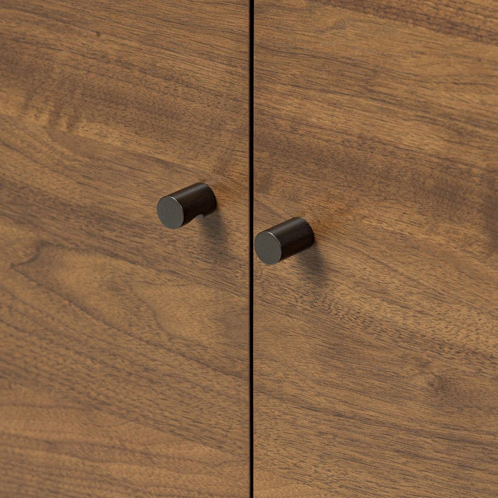 Hawkes Bookcase - Dark Walnut Solid