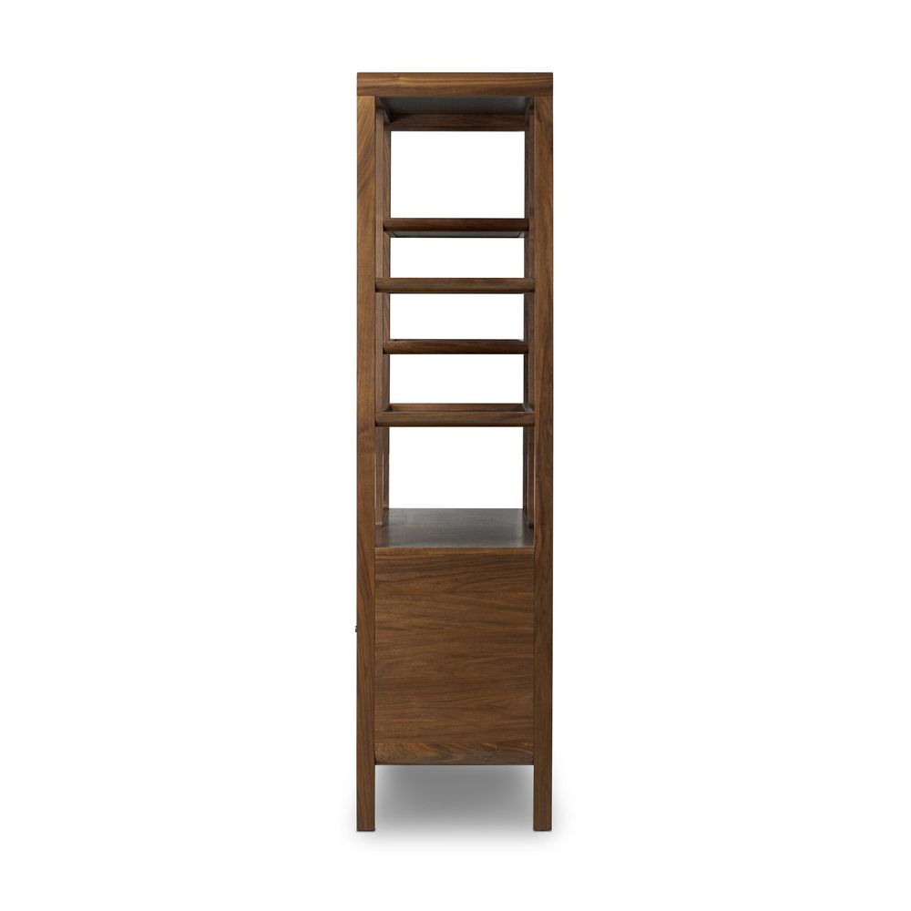 Bookcases & Etageres Hawkes Bookcase - Dark Walnut Solid