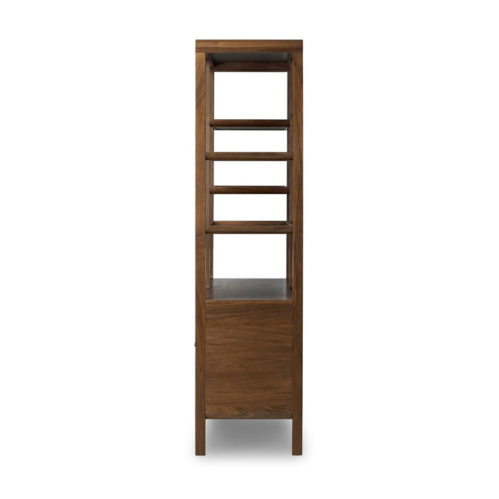 Bookcases & Etageres Hawkes Bookcase - Dark Walnut Solid